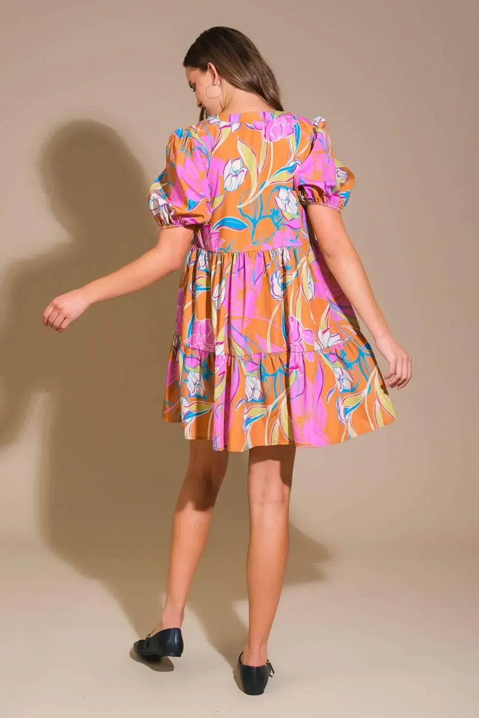 MOMENTOUS CUTENESS WOVEN MINI DRESS - Flying Tomato - Flyclothing LLC