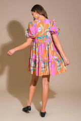 MOMENTOUS CUTENESS WOVEN MINI DRESS - Flying Tomato - Flyclothing LLC