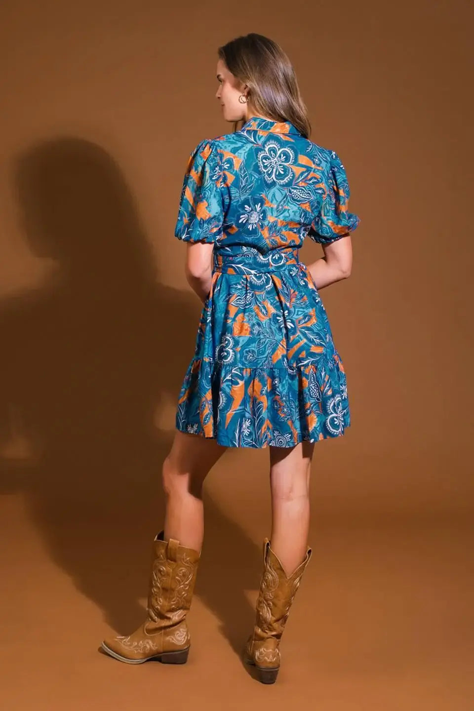 FLOWER GIRL WOVEN MINI DRESS - Flying Tomato - Flyclothing LLC