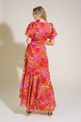 LOVE IN BLOOM WOVEN MAXI DRESS - Flying Tomato - Flyclothing LLC