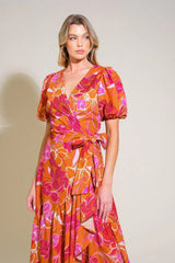 LOVE IN BLOOM WOVEN MAXI DRESS - Flying Tomato - Flyclothing LLC