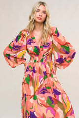 OVER AND OVER WOVEN MAXI DRESS - Flying Tomato - Flyclothing LLC