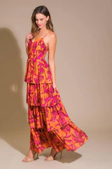 VERY IMPRESSIVE WOVEN MAXI DRESS - Flying Tomato - Flyclothing LLC