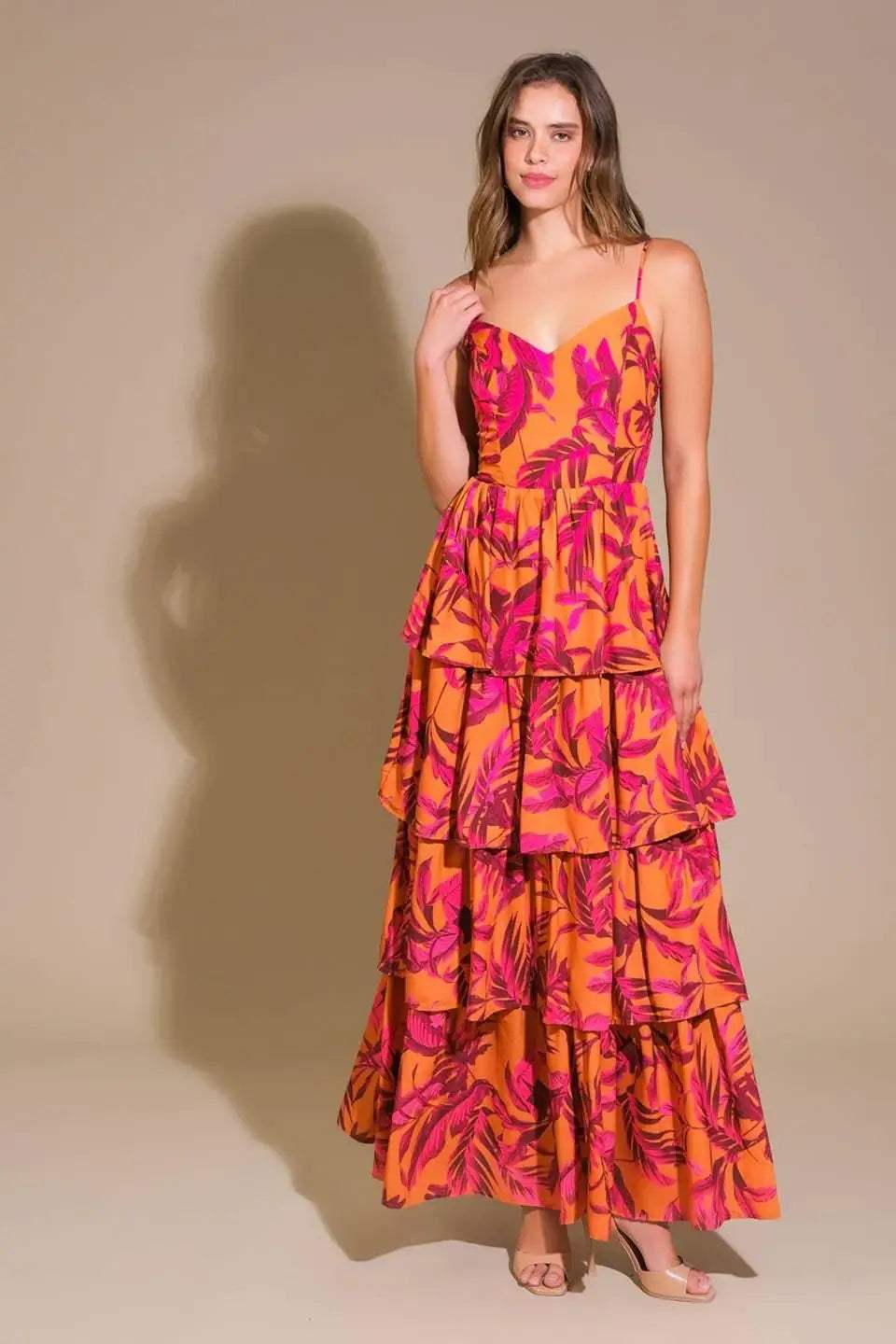 VERY IMPRESSIVE WOVEN MAXI DRESS - Flying Tomato - Flyclothing LLC