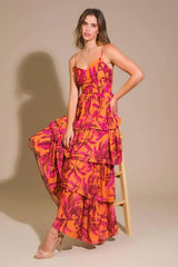 VERY IMPRESSIVE WOVEN MAXI DRESS - Flying Tomato - Flyclothing LLC