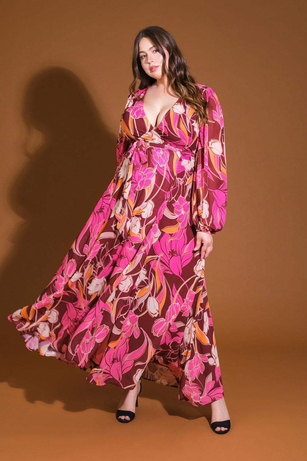 LUSH HAVEN WOVEN MAXI DRESS - Flying Tomato - Flyclothing LLC