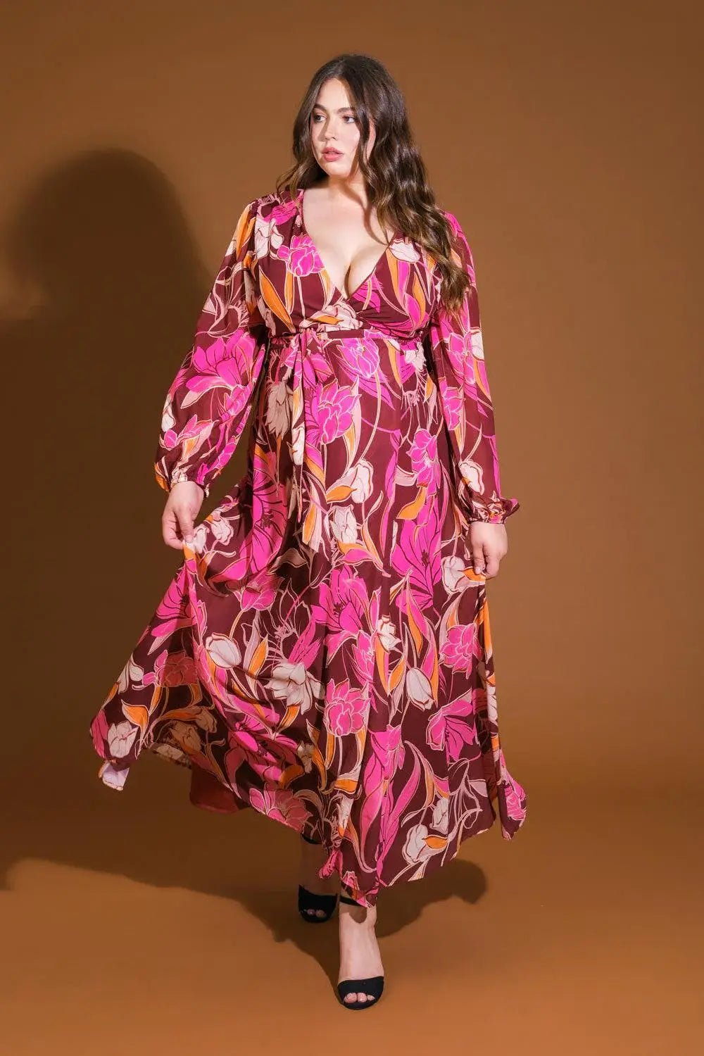 LUSH HAVEN WOVEN MAXI DRESS - Flying Tomato - Flyclothing LLC