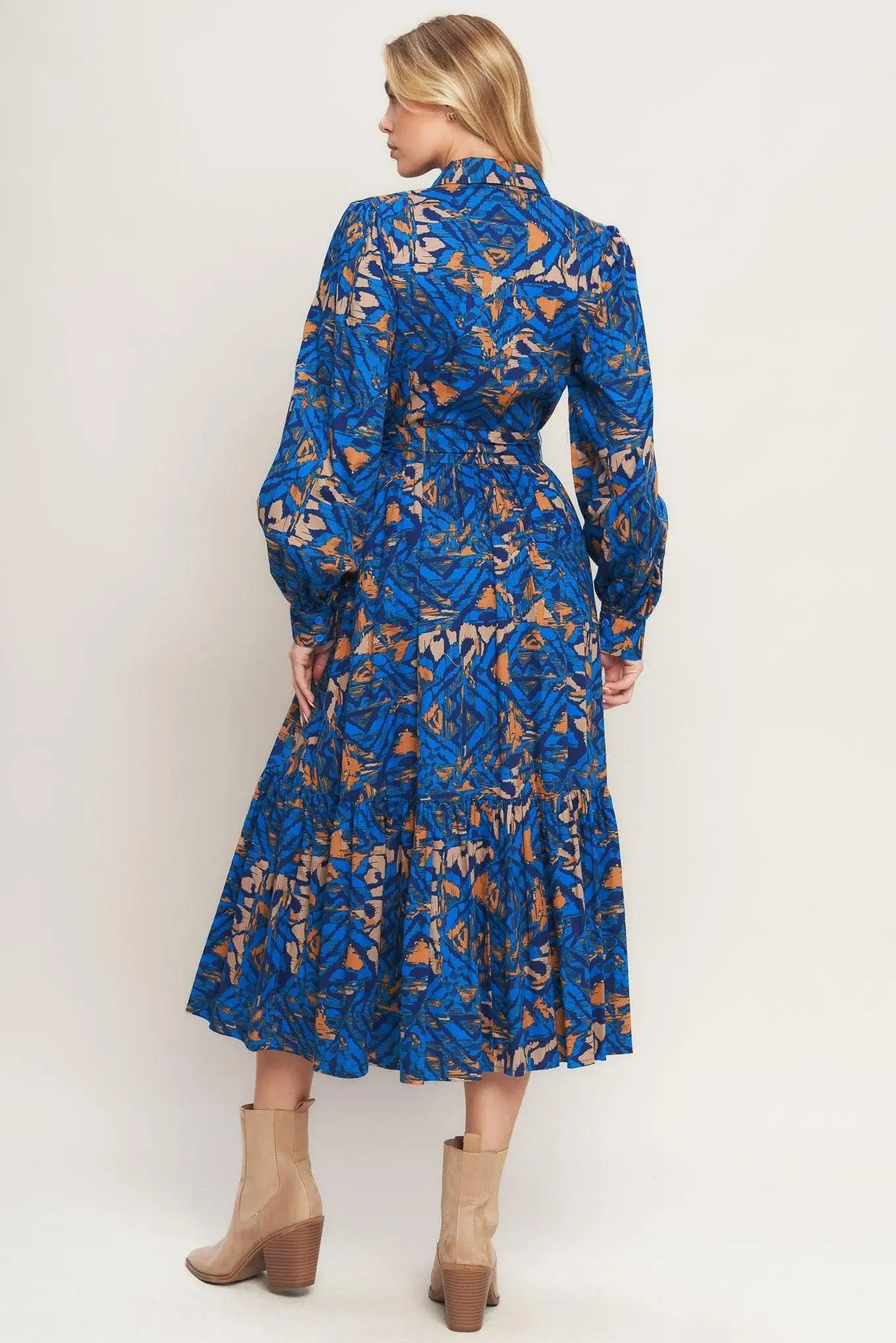 NORTH HILLS WOVEN SHIRT DRESS - Flying Tomato - Flyclothing LLC