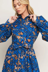 NORTH HILLS WOVEN SHIRT DRESS - Flying Tomato - Flyclothing LLC