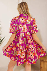 CONCEPTUALLY CHIC WOVEN MINI DRESS - Flying Tomato - Flyclothing LLC