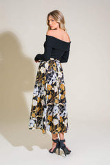 TWIST ON TIMELESS WOVEN MIDI DRESS - Flying Tomato - Flyclothing LLC