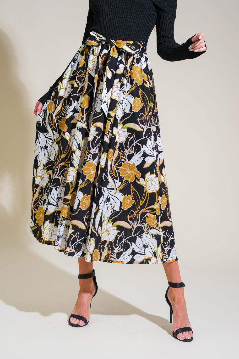 TWIST ON TIMELESS WOVEN MIDI DRESS - Flying Tomato - Flyclothing LLC