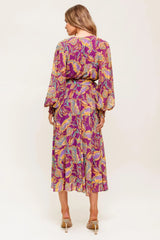 GOING WITH ELEGANCE WOVEN MIDI DRESS - Flying Tomato - Flyclothing LLC