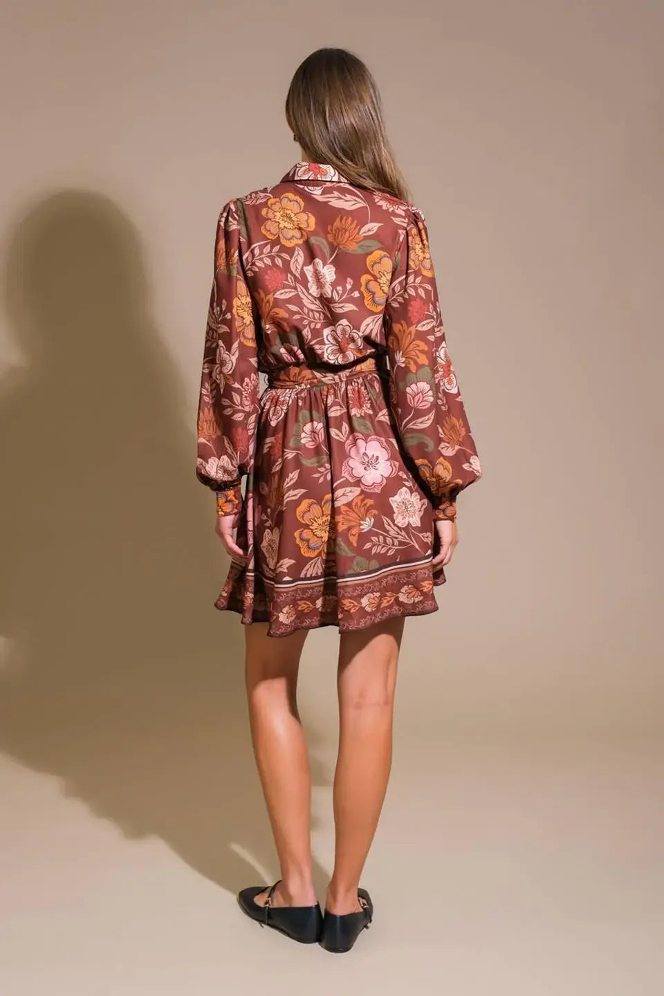 DESERT DAWN WOVEN MINI DRESS - Flying Tomato - Flyclothing LLC