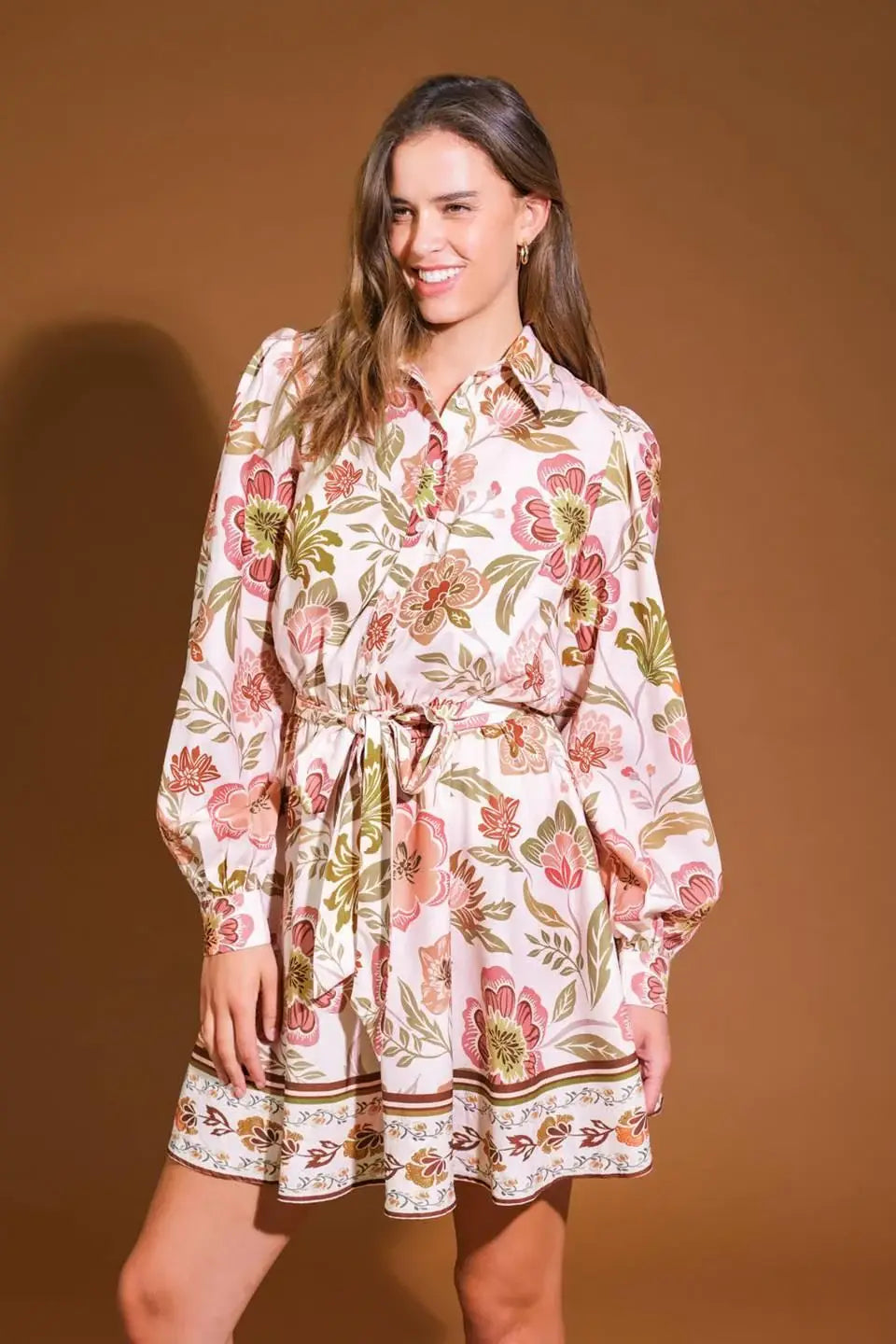 DESERT DAWN WOVEN MINI DRESS - Flying Tomato - Flyclothing LLC