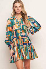 EFFORTLESS SELECTION WOVEN MINI DRESS - Flying Tomato - Flyclothing LLC