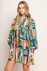 EFFORTLESS SELECTION WOVEN MINI DRESS - Flying Tomato - Flyclothing LLC