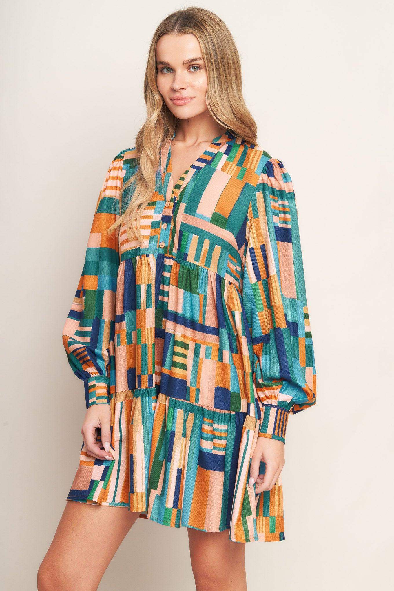EFFORTLESS SELECTION WOVEN MINI DRESS - Flying Tomato - Flyclothing LLC