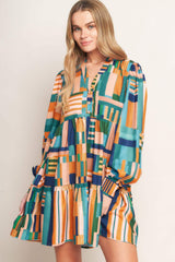 EFFORTLESS SELECTION WOVEN MINI DRESS - Flying Tomato - Flyclothing LLC