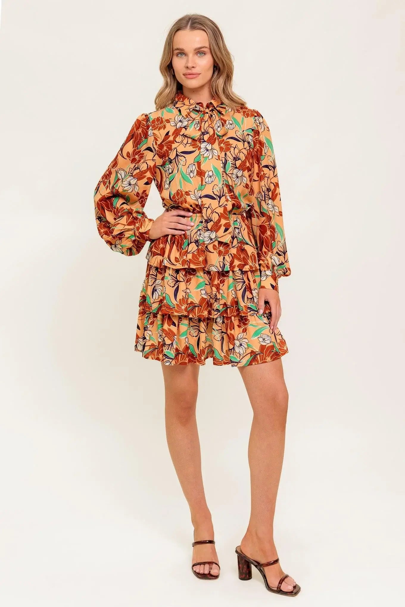 SECRET CRUSH WOVEN MINI DRESS - Flying Tomato - Flyclothing LLC