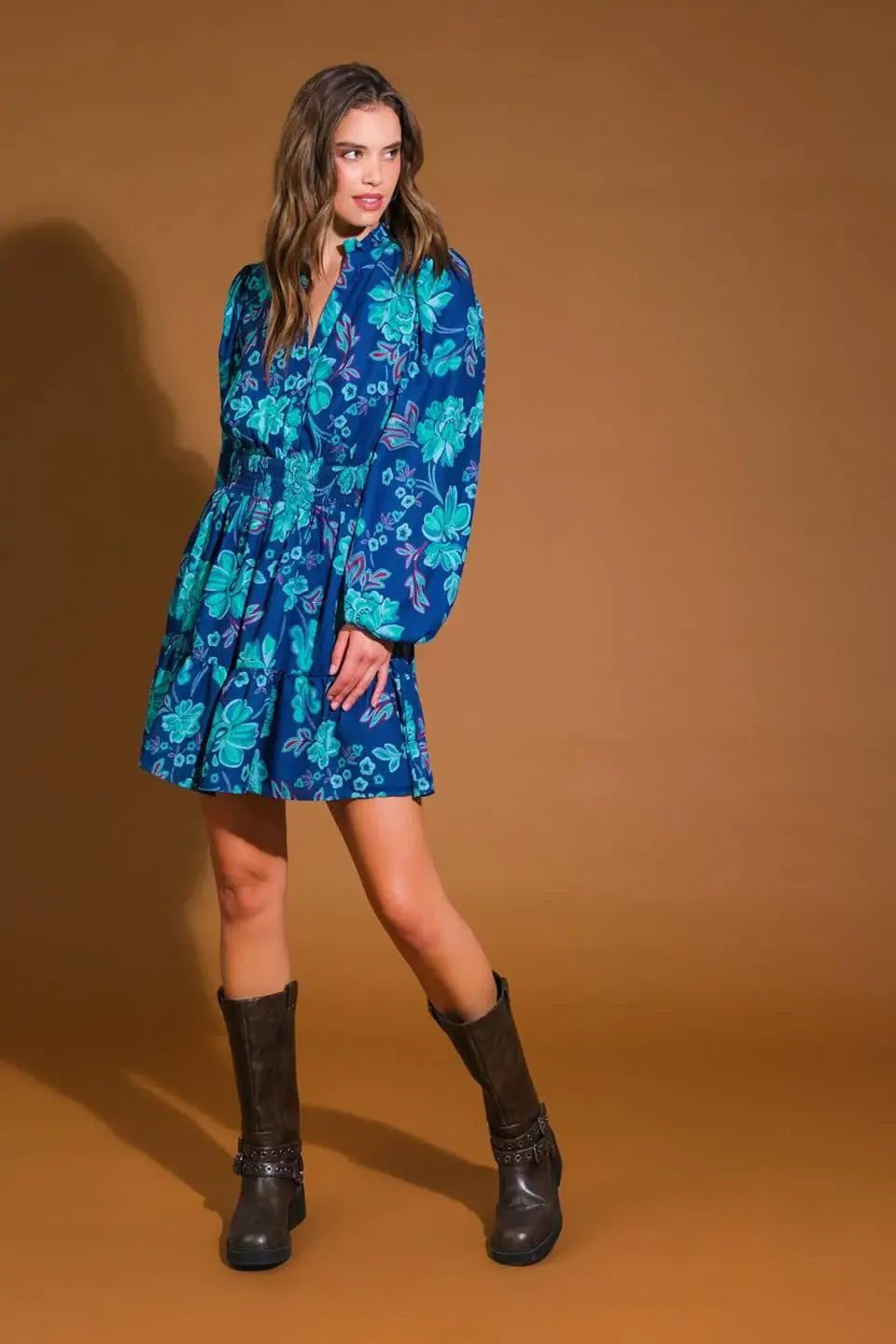 EMPHATICALLY ADORABLE WOVEN MINI DRESS - Flying Tomato - Flyclothing LLC