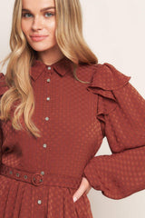 CALL IT LOVE WOVEN MINI DRESS - Flying Tomato - Flyclothing LLC