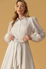 BEAUTY & STYLE WOVEN MINI DRESS - Flying Tomato - Flyclothing LLC
