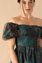 BE GOOD TO ME WOVEN ORGANZA DRESS - Flying Tomato - Flyclothing LLC