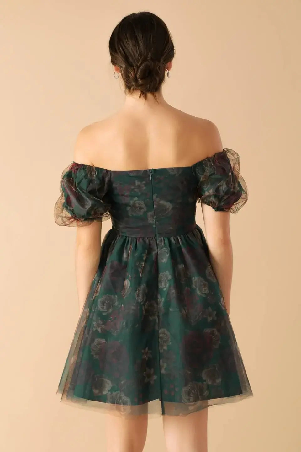 BE GOOD TO ME WOVEN ORGANZA DRESS - Flying Tomato - Flyclothing LLC