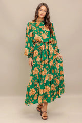SONGS ABOUT YOU WOVEN MIDI DRESS - Flying Tomato - Flyclothing LLC