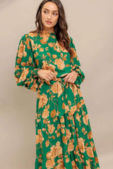 SONGS ABOUT YOU WOVEN MIDI DRESS - Flying Tomato - Flyclothing LLC