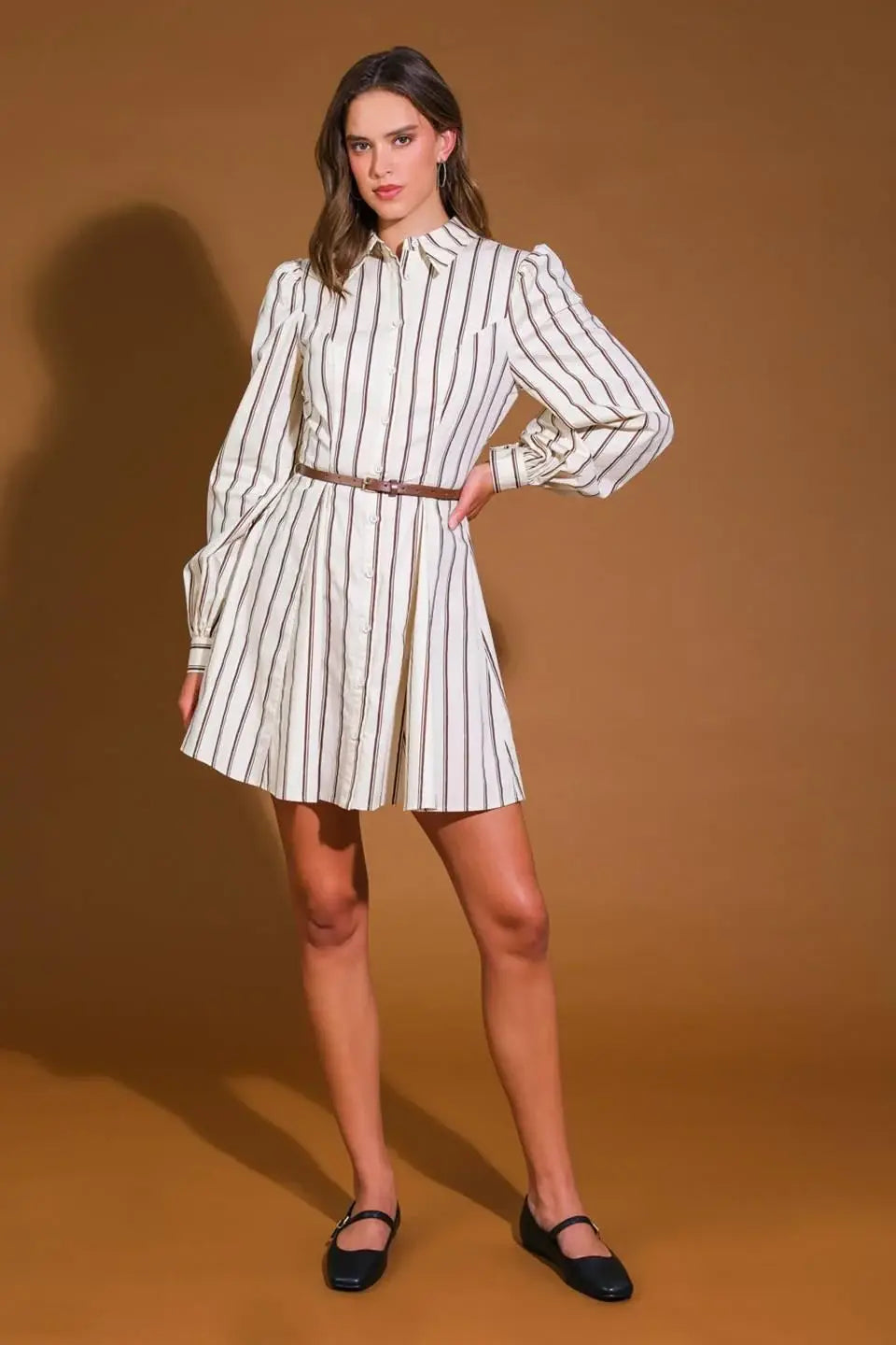 LUCKY TO HAVE YOU WOVEN MINI DRESS - Flying Tomato - Flyclothing LLC