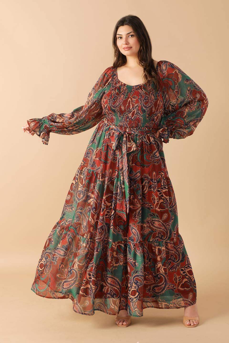 DARLING SENSATION WOVEN MAXI DRESS - Flying Tomato - Flyclothing LLC