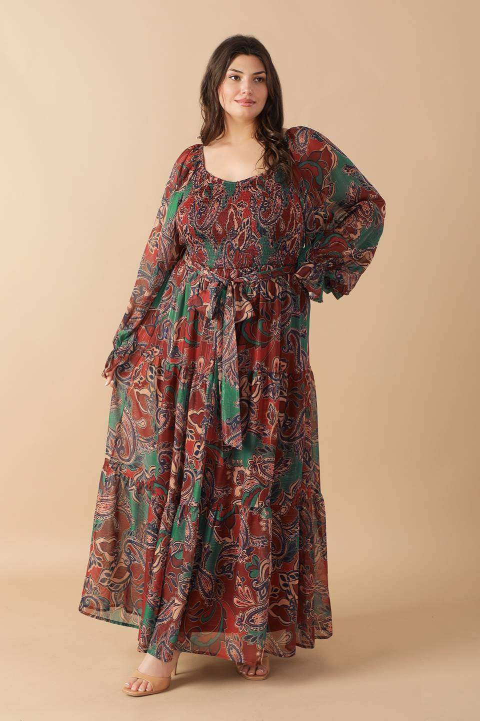 DARLING SENSATION WOVEN MAXI DRESS - Flying Tomato - Flyclothing LLC