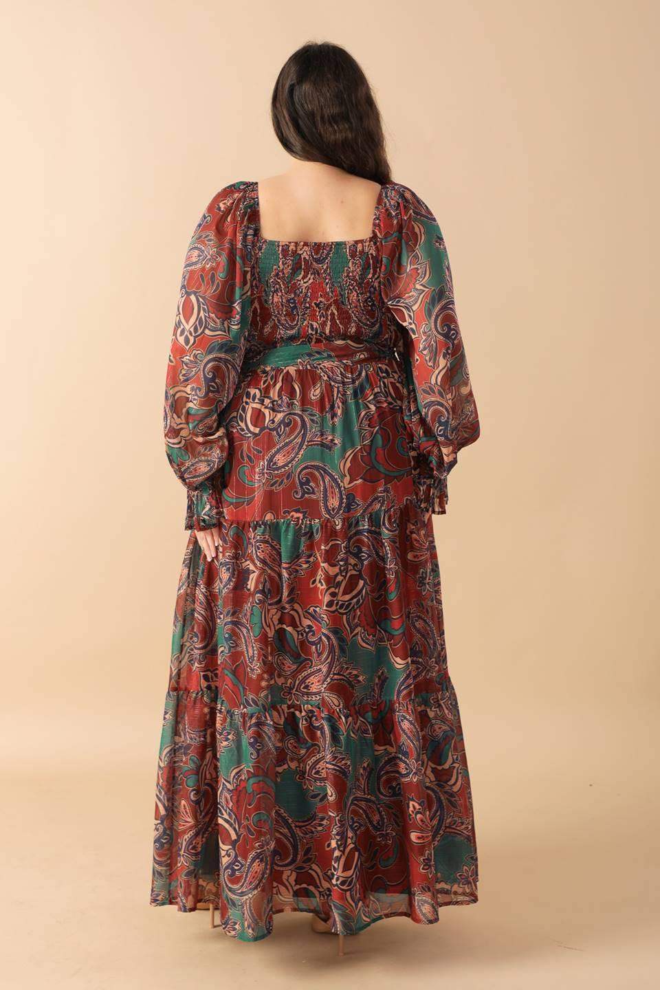 DARLING SENSATION WOVEN MAXI DRESS - Flying Tomato - Flyclothing LLC
