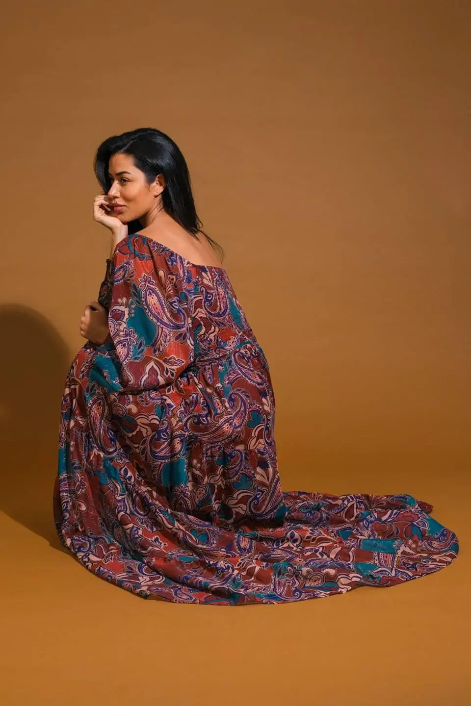 DARLING SENSATION WOVEN MAXI DRESS - Flying Tomato - Flyclothing LLC