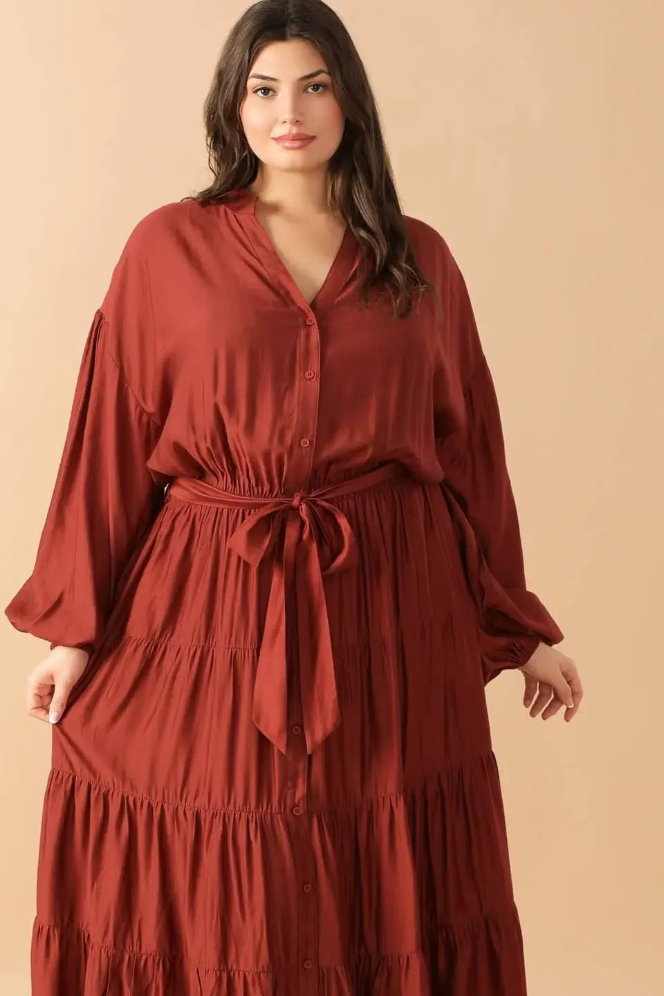 PERFECT POTENTIAL WOVEN MAXI DRESS - Flying Tomato - Flyclothing LLC