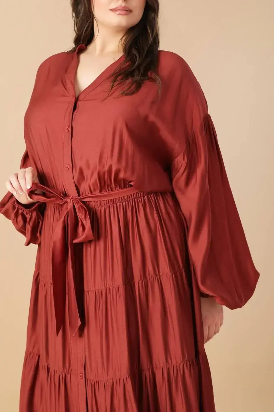 PERFECT POTENTIAL WOVEN MAXI DRESS - Flying Tomato - Flyclothing LLC