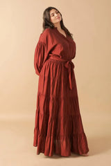PERFECT POTENTIAL WOVEN MAXI DRESS - Flying Tomato - Flyclothing LLC