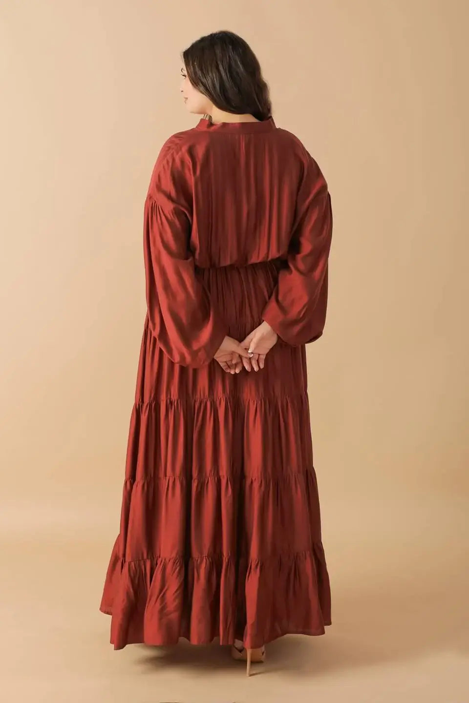 PERFECT POTENTIAL WOVEN MAXI DRESS - Flying Tomato - Flyclothing LLC