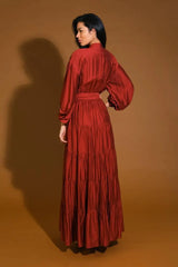 PERFECT POTENTIAL WOVEN MAXI DRESS - Flying Tomato - Flyclothing LLC