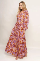 HEIGHT OF LOVE WOVEN MAXI DRESS - Flying Tomato - Flyclothing LLC