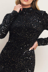 WHIMS OF FATE SEQUIN MINI DRESS - Flying Tomato - Flyclothing LLC