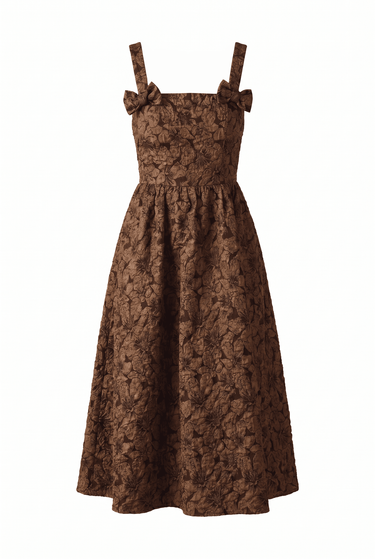 LOST IN TIME WOVEN MIDI DRESS - Flying Tomato - Flyclothing LLC