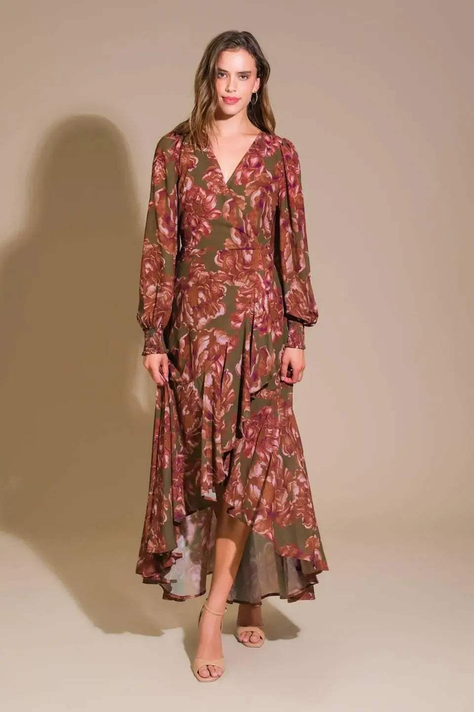 PROFOUND ROMANCE WOVEN MAXI DRESS - Flying Tomato - Flyclothing LLC