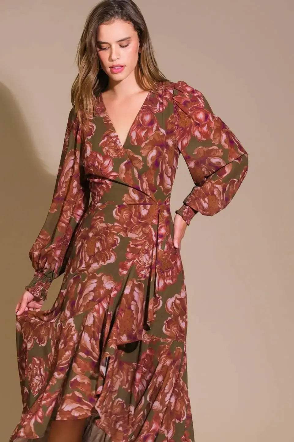 PROFOUND ROMANCE WOVEN MAXI DRESS - Flying Tomato - Flyclothing LLC