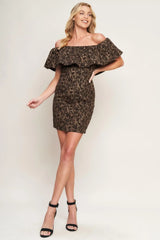 WHEREVER YOU MAY GO WOVEN MINI DRESS - Flying Tomato - Flyclothing LLC