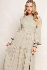 NEBULA NIGHTS WOVEN MIDI DRESS - Flying Tomato - Flyclothing LLC