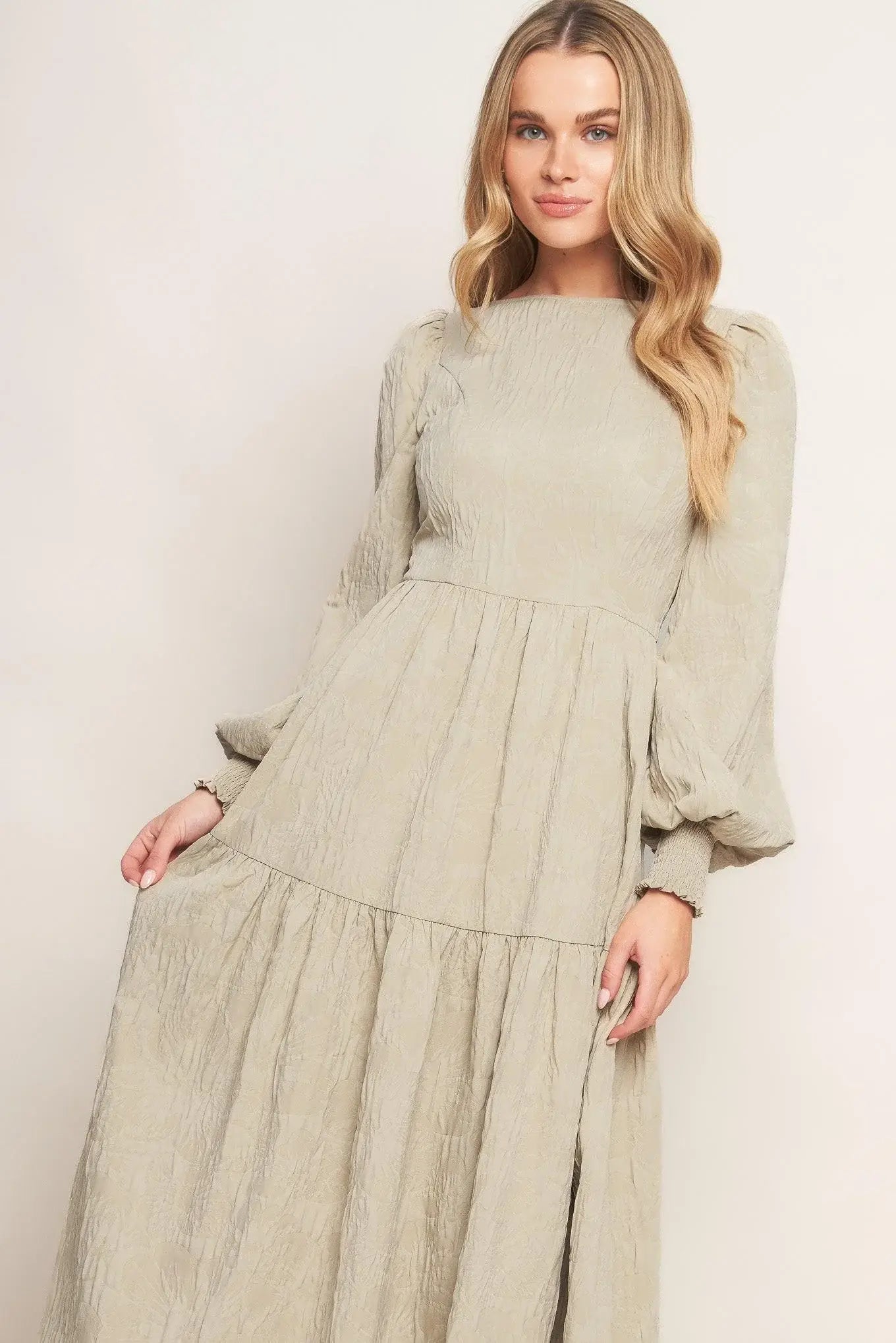 NEBULA NIGHTS WOVEN MIDI DRESS - Flying Tomato - Flyclothing LLC