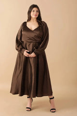 ROMANTIC LOVER EMBELLISHED WOVEN MIDI DRESS - Flying Tomato - Flyclothing LLC
